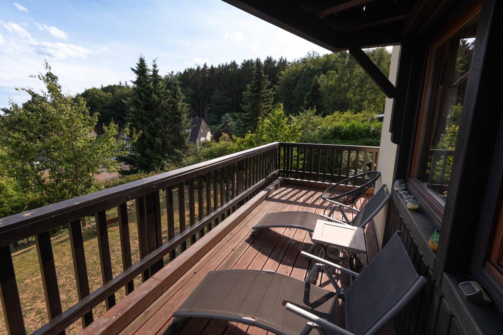 Vila Sonnige Aussicht Losheim Exteriér fotografie