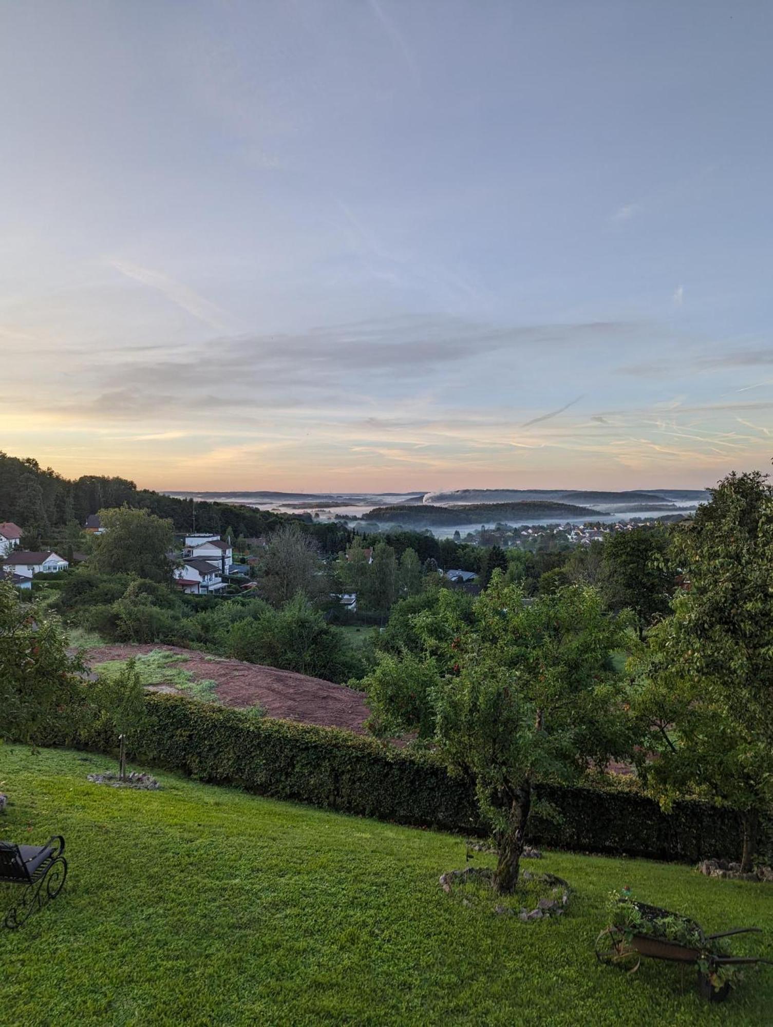 Vila Sonnige Aussicht Losheim Exteriér fotografie