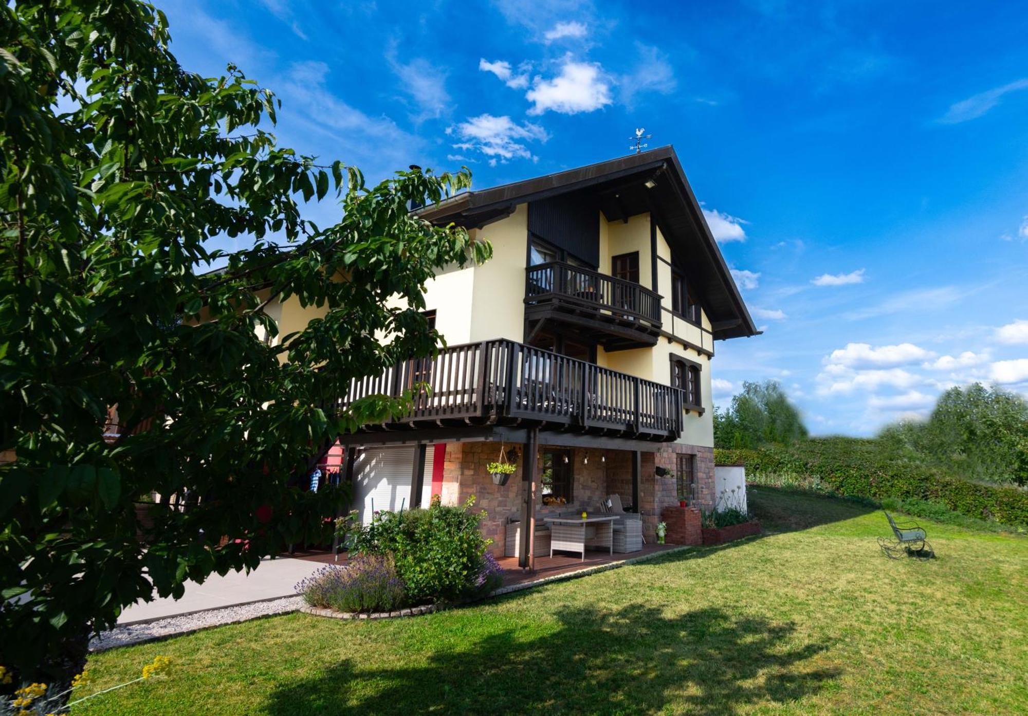 Vila Sonnige Aussicht Losheim Exteriér fotografie